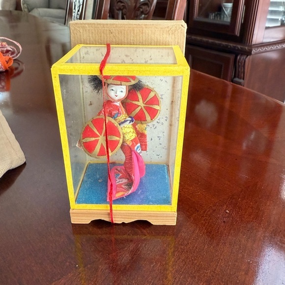 Vintage Japanese Wooden Figurines - Picture 1 of 7